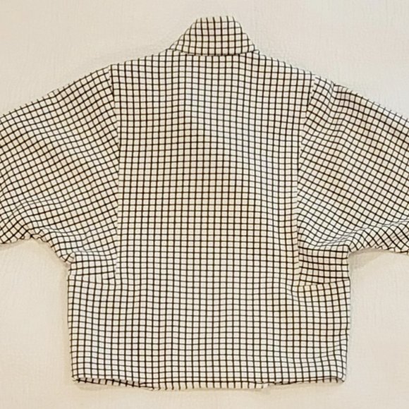 Size XXS: CAbi Osaka Nights Window Pane Blazer Style 3173 - NWOT - Picture 3 of 4